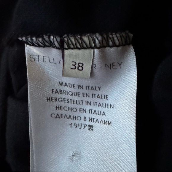 Stella McCartney Wolf Tank Top Sz 2 80s Chloe tee 90s Y2K 2000s vegan designer - Picture 15 of 15